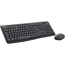 Logitech MK295 Silent Wireless Combo Keyboard Mouse Graphite