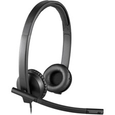 Logitech H570E USB Wired USB Stereo Headset - Stereo Version 981-000575