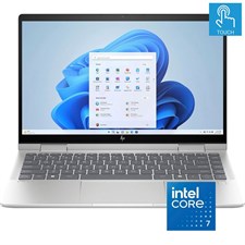 HP ENVY x360 2-in-1 14-ES1023DX Laptop | Intel® Core™ 7 processor 150U 16GB 512GB SSD Backlit KB Fingerprint Reader 14" FHD Touchscreen Windows 11 | Natural Silver