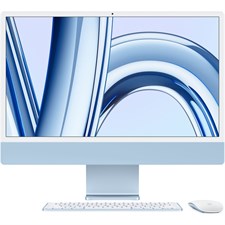 Apple iMac 24" | Apple M3 8-Core CPU, 16GB, 512GB SSD, 10-Core GPU | Blue