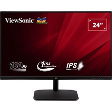ViewSonic VA2432-H 24” 1080p IPS 100Hz 1ms FHD Monitor with Frameless Design