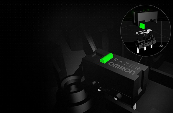 Gaming-optimized Razer™ Mechanical Mouse Switches