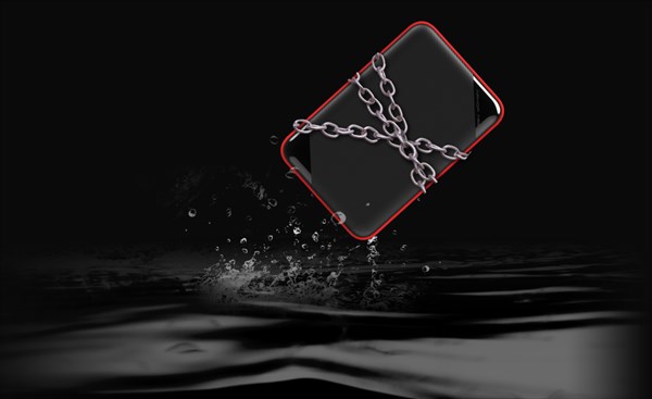 Armor A62<br><font color='#888888' size='2%'>(portable hard drive)</font> Protection for Careless Moments Without the Usual Rugged Looked