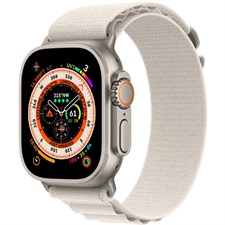 Apple Watch Ultra - Titanium Case with Starlight Alpine Loop - 49mm