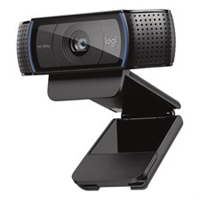 Logitech C920 HD Pro Webcam Full HD 1080p Video Calls With Stereo Audio - 960-000770