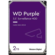 WD Purple 2TB SATA 3.5" Surveillance Hard Drive WD20PURZ 64MB Cache