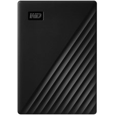 WD - My Passport 4TB External USB 3.0 Portable Hard Drive - Black - WDBPKJ0040BBK