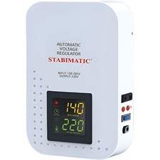 Stabimatic WZ3-2000 - 2000VA, Automatic Voltage Regulator, Ultra Slim Stabilizer | White