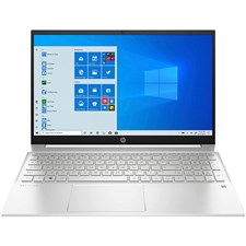 HP Pavilion 15-EH1114AU Laptop - AMD Ryzen 7 5700U 12GB DDR4 512GB SSD 15.6" FHD Display Windows 11 | Natural Silver (Official Warranty)