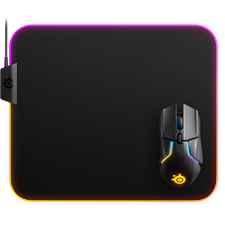 SteelSeries QCK PRISM Cloth RGB Gaming Mouse Pad 63825 Medium