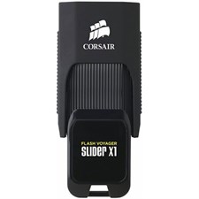 Corsair Flash Voyager Slider X1 USB 3.0 64GB USB Drive CMFSL3X1-64GB