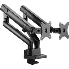 Twisted Minds Dual Monitors Aluminum Slim Spring-Assisted Monitor Arm - TM-20-C012P