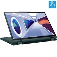 Lenovo Yoga 6 2-in-1 x360 Laptop - AMD Ryzen 7 7730U, 16GB DDR4, 512GB SSD, Backlit KB, Fingerprint Reader, 13.3" WUXGA Touchscreen, Windows 11 | Dark Teal