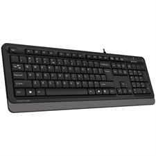 A4Tech Fstyler FK10 Sleek Multimedia Comfort Keyboard - Grey