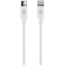 Griffin USB-C to Lightning Charge Sync Cable 3ft for iPhone | White
