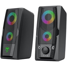 T-Dagger T-TGS550 2 x 3W | 3.5mm | RGB Speakers – Black