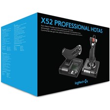 Logitech X52 Professional HOTAS Part-Metal Throttle And Stick Simulation Controller | 945-000003