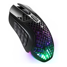 SteelSeries Aerox 9 Wireless Ultra-Lightweight MMO / MOBA Gaming Mouse - 62618