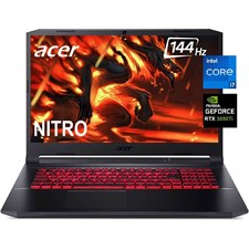 Acer Nitro 5 AN515-57-72F7 Gaming Laptop 11th Gen Intel Core i7-11800H, 16GB, 1TB SSD, NVIDIA RTX 3050 Ti 4GB, 15.6" FHD IPS 144Hz, Acer Mouse + Headset + Mousepad, Shale Black (Local Warranty)