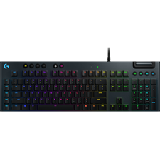 Logitech G813 Lightsync RGB Ultrathin Mechanical Gaming Keyboard | Black English Linear - 920-009011