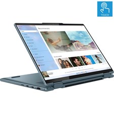Lenovo Yoga 7i 14" 2.2K Touchscreen 2-in-1 Laptop - Intel Core i7-1255U - 16GB DDR5 - 512GB SSD - Intel Graphics - Backlit KB - Fingerprint Reader - Windows 11 - 14" 2.2K x360 Touchscreen Display - Stone Blue | 82QE000KUS