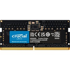 Crucial 8GB DDR5-4800 SODIMM Laptop Memory CT8G48C40S5