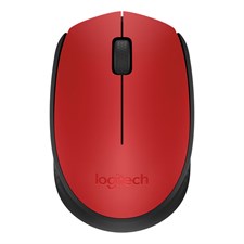 Logitech M171 Wireless Mouse Red/Black