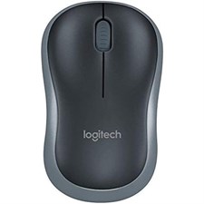 Logitech M185 Wireless Mouse, Compact Design, Grey