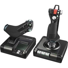 Logitech X52 Professional H.O.T.A.S. Part-Metal Throttle And Stick Simulation Controller | 945-000003