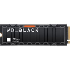 WD Black SN850 with Headsink 1TB Gaming NVMe PCIe 4.0 M.2 2280 SSD | WDS100T1XHE
