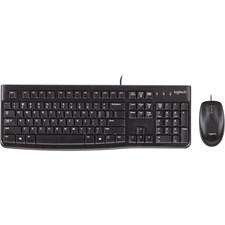 Logitech MK120 Corded Keyboard and Mouse Combo 920-002586