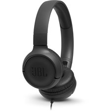 JBL Tune 500 Wired On-Ear Headphones | Black JBLT500BLK