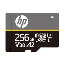 HP MicroSDXC mx350 microSD Card 256GB with Adapter