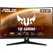 Asus TUF Gaming VG32VQ1B Curved 1500R Gaming Monitor - 31.5" WQHD 165Hz FreeSync Premium 1ms HDR10