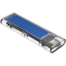 ORICO M.2 SSD Enclosure NVMe + non-NVMe USB 3.1 to Type-C | Blue | TCM2M-C3-BL-BP