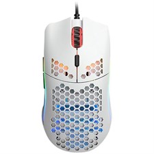 Glorious Model O Minus Gaming Mouse, Matte White, 58G, GOM-WHITE