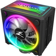 Zalman CNPS16X BLACK Real RGB LED CPU Cooler with 4D Patented Corrugated Fin Design 120mm for Intel & AMD