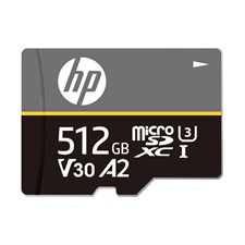HP MicroSDXC mx350 microSD Card 512GB with Adapter