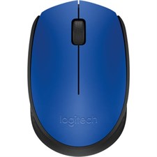 Logitech M171 Wireless Mouse - Blue/Black - 910-004656