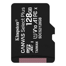 Kingston Canvas Select Plus SDCS2 microSDXC Memory Card 128GB SDCS2/128GBSP