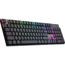 Redragon APAS K535 Mechanical Gaming Keyboard, Blue Switches, Black, K535-KB, Super Slim, RGB