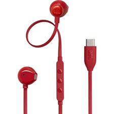 JBL TUNE 305C USB-C Headphones Red JBLT305CRED
