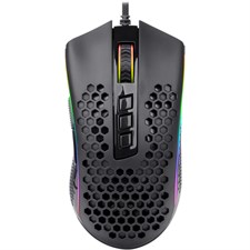 Redragon Storm Elite M988-RGB Honeycomb Gaming Mouse - Black