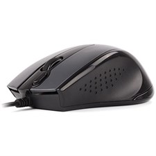 A4Tech N-500FS Wired Silent Mouse | Glossy Grey