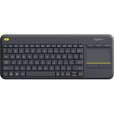 Logitech K400 Plus Wireless Touch Keyboard - 920-007153 - Arabic Black
