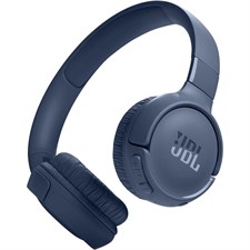 JBL Tune 520BT Wireless On-Ear Headphones, JBL Pure Bass Sound, Bluetooth 5.3 and Hands-Free Calls - Blue