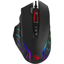 Bloody J95s Gaming Mouse with 2-Fire RGB Animation (Black) - Activated