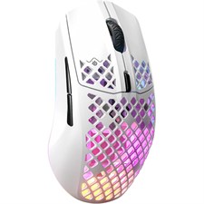 SteelSeries Aerox 3 Wireless Super Light Gaming Mouse - 2022 Edition - Snow | 62608