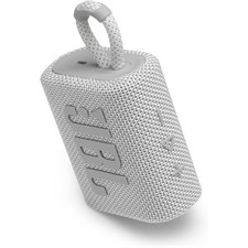 JBL Go 3 Portable Bluetooth Wireless Waterproof Speaker | JBLGO3WHT White