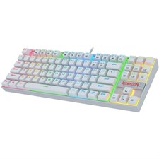 Redragon KUMARA K552W-RGB Mechanical Gaming Keyboard - Blue Switches - White